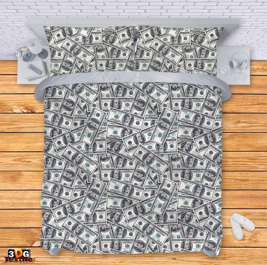 Спален комплект с дигитален принт - Долари - Dollars