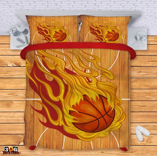 Спално бельо с 3D дигитален принт -  Баскетбол - Basketball 2