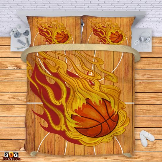 Спално бельо с 3D дигитален принт -  Баскетбол - Basketball 1