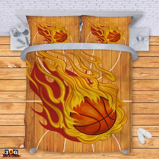 Спално бельо с 3D дигитален принт - Баскетбол - Basketball