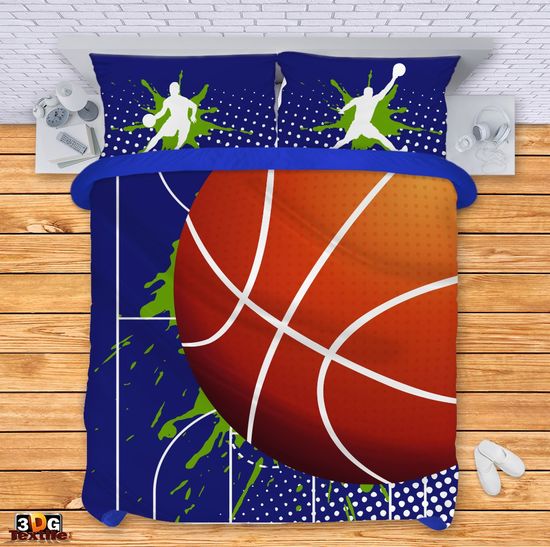 Спален комплект с дигитален принт -  Баскетбол 2 - Basketball 2 1