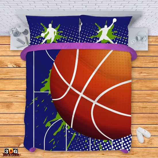 Спален комплект с дигитален принт -  Баскетбол 2 - Basketball 2 2