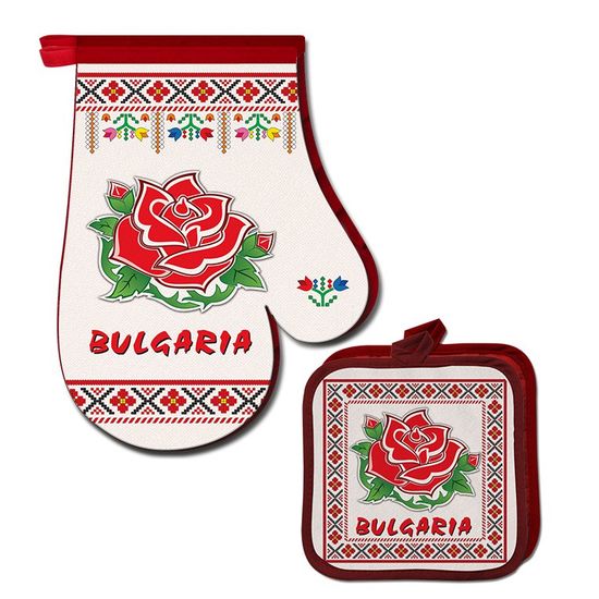 Ръкавицa и ръкохваткa Роза