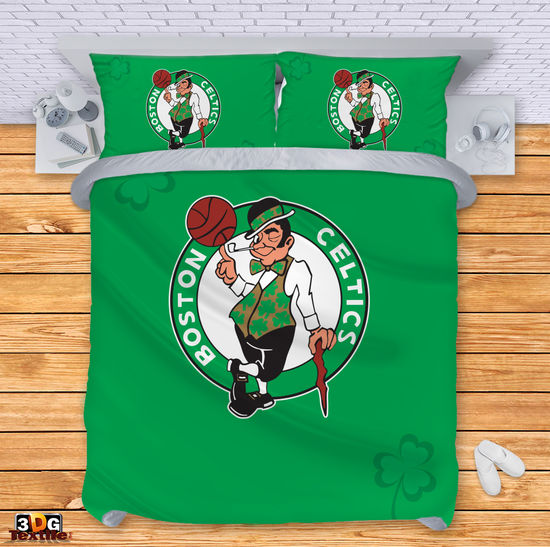 Спално бельо с 3D дигитален дизайн - Бостън Kелтикс - Boston Celtics