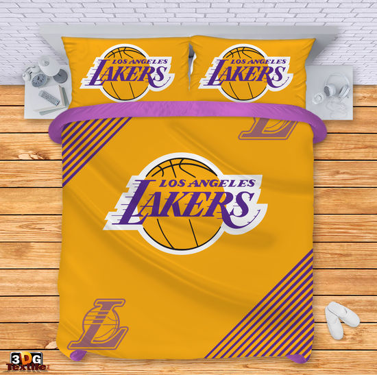 Спално бельо с принт -  Лос Анджелис Лейкърс - Los Angeles Lakers 2