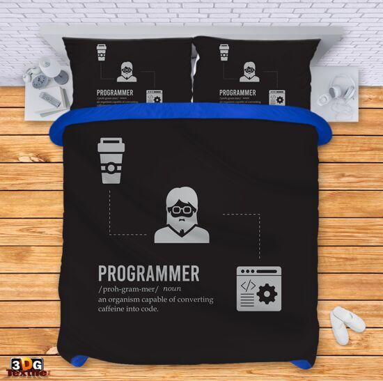 Сет за легло с 3D дигитален принт -  Програмист Programmer - Programmer 1