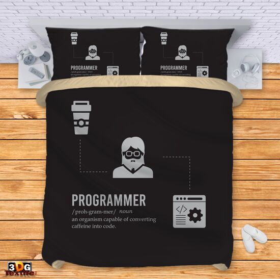 Сет за легло с 3D дигитален принт -  Програмист Programmer - Programmer 4