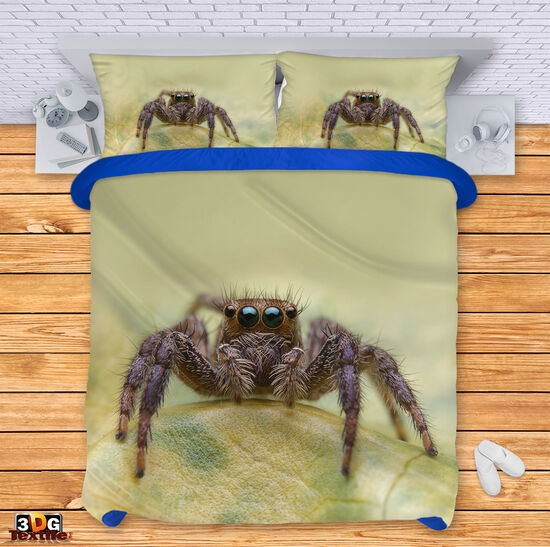Сет чаршафи с принт -  Паяк - Spider 4