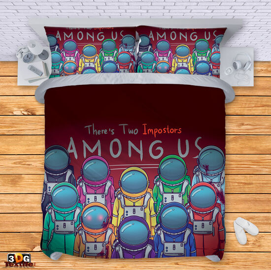 Сет чаршафи с принт - Among Us 2 - Among Us 2