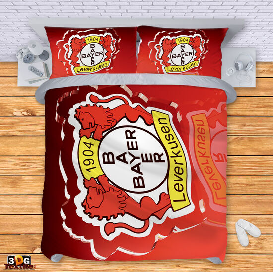 Спален комплект с 3D дигитален принт - Байерн Леверкузен - Bayer Leverkusen