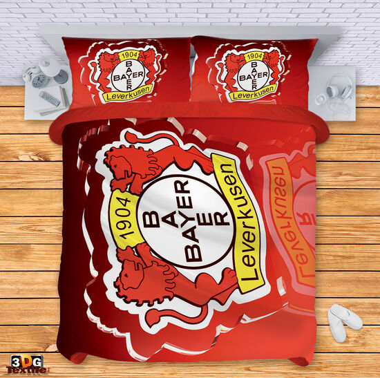 Спален комплект с 3D дигитален принт -  Байерн Леверкузен - Bayer Leverkusen 1