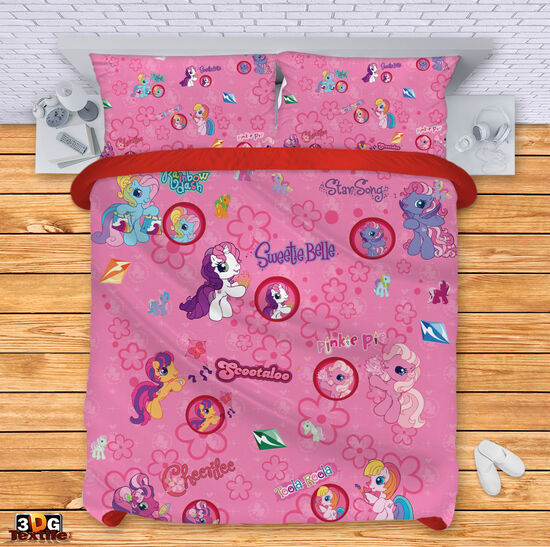Спално бельо с 3D дигитален принт -  Моето Малко Пони - My Little Pony 2