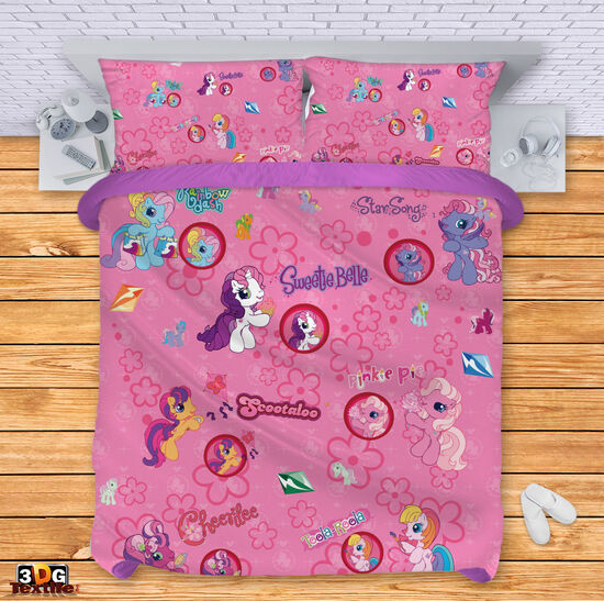 Спално бельо с 3D дигитален принт -  Моето Малко Пони - My Little Pony 3