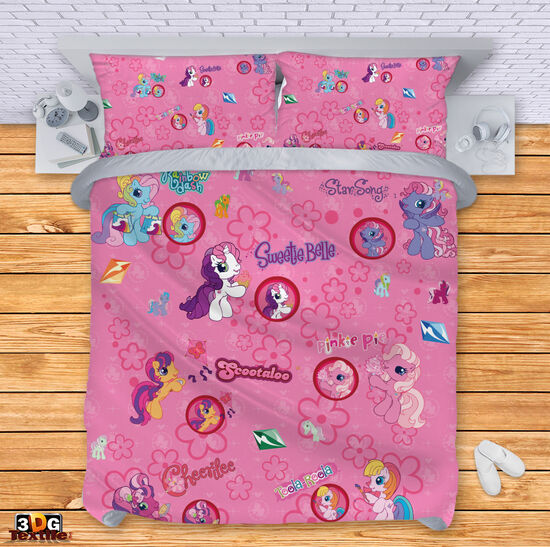 Спално бельо с 3D дигитален принт - Моето Малко Пони - My Little Pony