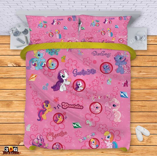 Спално бельо с 3D дигитален принт -  Моето Малко Пони - My Little Pony 4