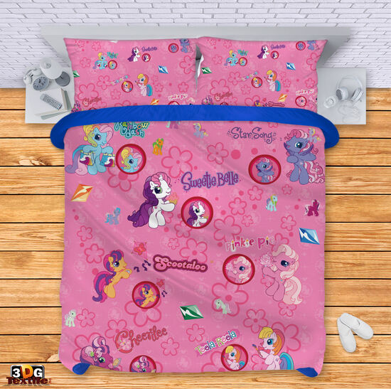 Спално бельо с 3D дигитален принт -  Моето Малко Пони - My Little Pony 1