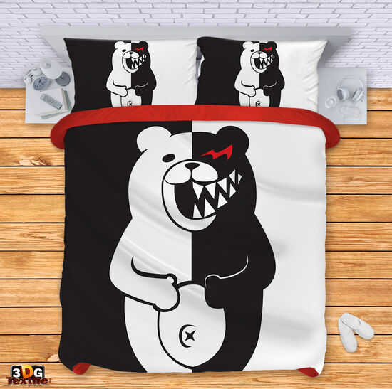 Спално бельо с 3D дигитален дизайн -  Страшна мечка - Scary bear 2