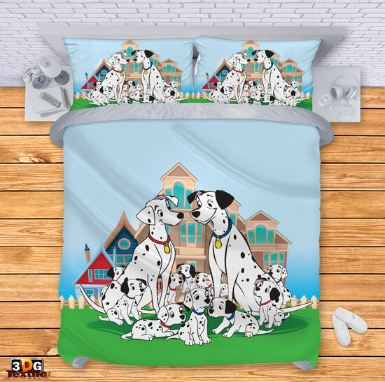 Спален сет с принт - 101 Далматинци - 101 Dalmatians