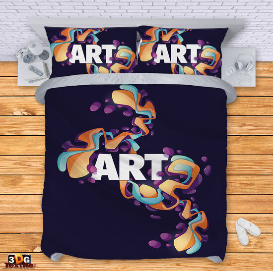 Комплект чаршафи с принт - Арт - Art