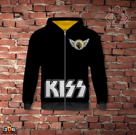 Спортно Худи с цип Kiss