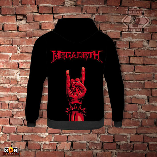 Спортно Худи с цип Megadeth 1