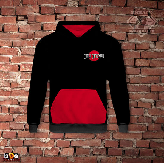 Спортен Суитшърт Hoodie с качулка Джиу-Джицу