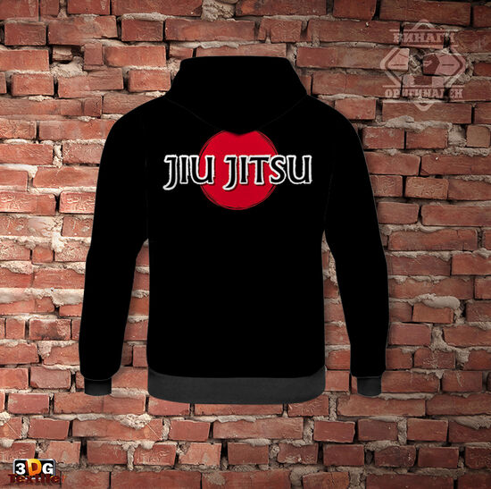 Спортен Суитшърт Hoodie с качулка Джиу-Джицу 1