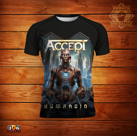 Спортна Тениска Реглан Accept Humanoid