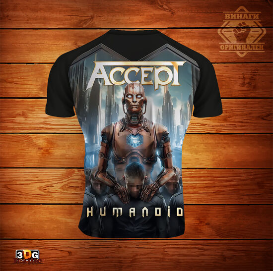 Спортна Тениска Реглан Accept Humanoid 2 1