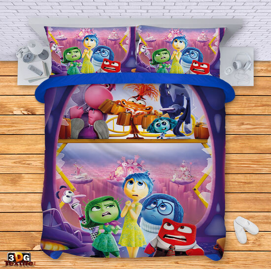Спално бельо Отвътре навън - Inside Out 1