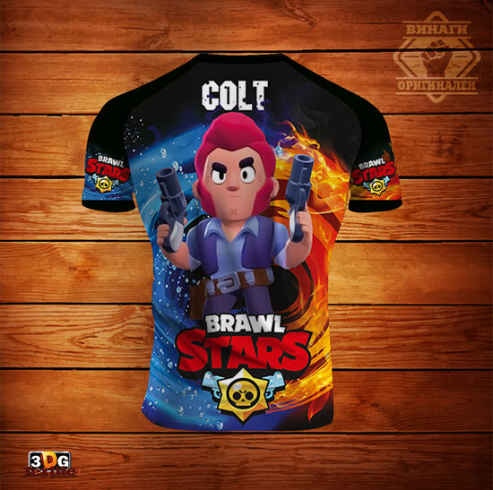 Спортна Тениска Реглан Brawl Stars Colt 1