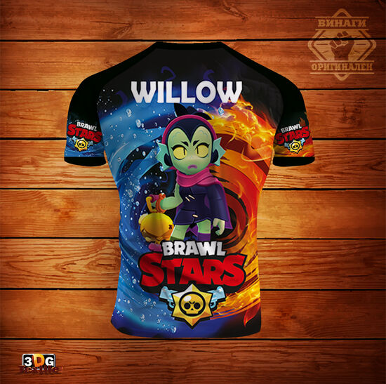 Спортна Тениска Реглан Brawl Stars Willow 1