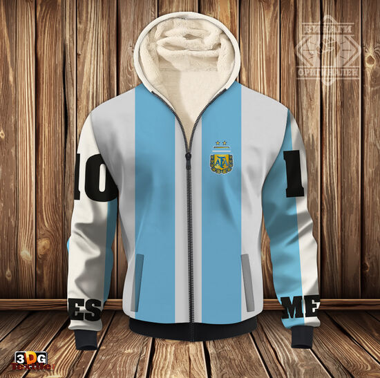 Hoodie Sherpa Polar Меси Аржентина