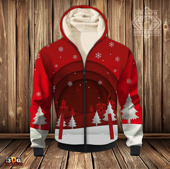 Hoodie Sherpa Polar Коледа