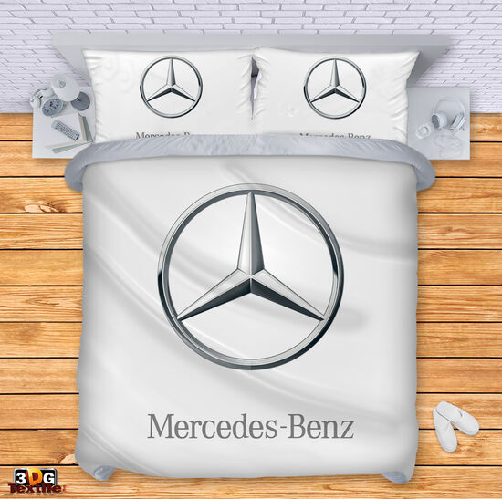 Модерно Спално бельо с принт - Мерцедес лого - Mercedes logo