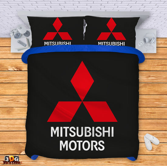 Модерен Спален сет с дигитален принт - Мицубиши черен - Mitsubishi black 2