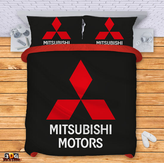 Модерен Спален сет с дигитален принт - Мицубиши черен - Mitsubishi black 1