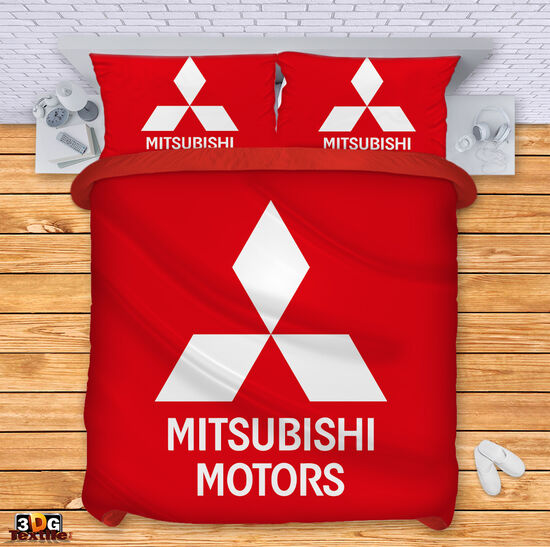 Модерен Спален сет с дигитален принт - Мицубиши червен - Mitsubishi red 1