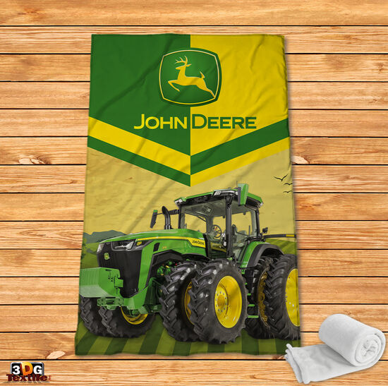 Поларено одеяло John Deere