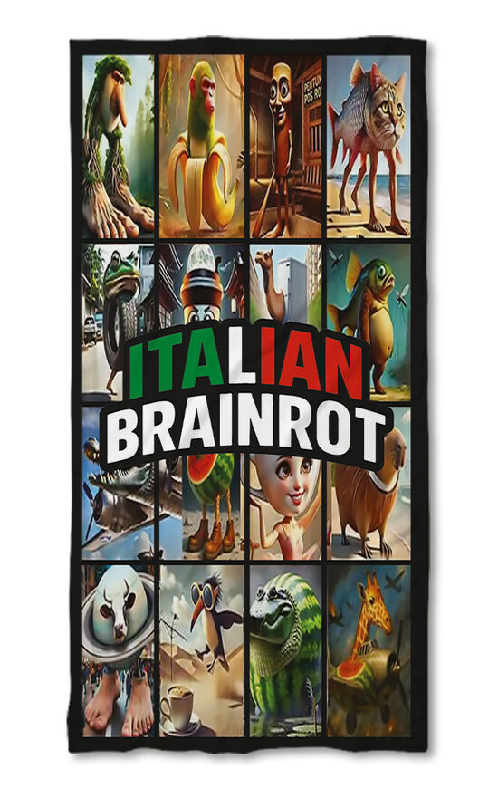 Хавлиена кърпа Italian Brainrot 5