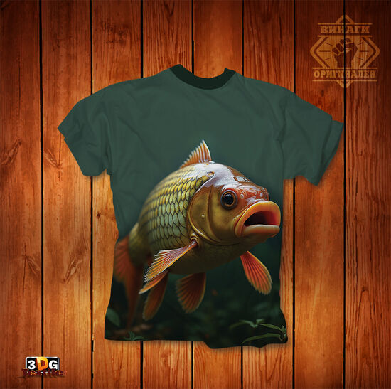 Спортна Тениска Риба 1
