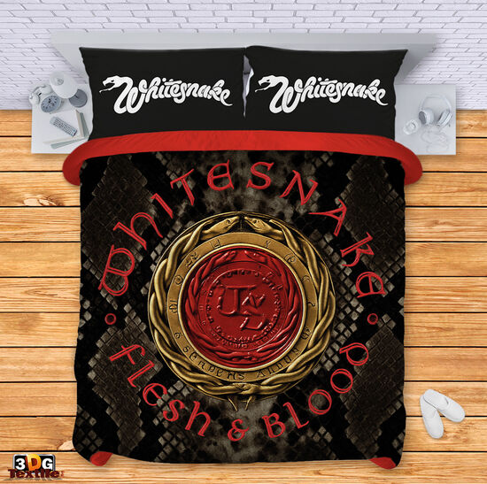 Спален сет с дигитален принт - Уайтснейк - Whitesnake 1