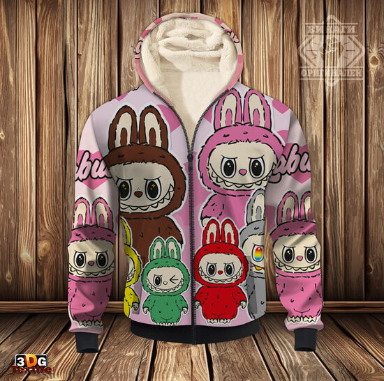 Hoodie Sherpa Polar Лабубу