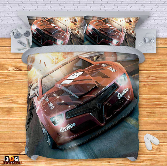 Спално бельо Нийд фор спийд - Need for speed 140x200 с една калъфка SALE