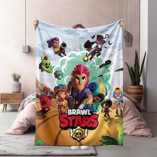 Поларено одеяло Brawlstars - Броустарс 130х160 SALE