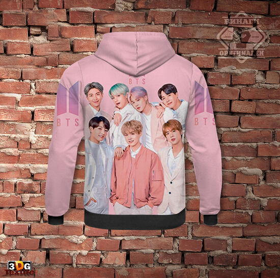 Спортно Худи с цип БТС 1