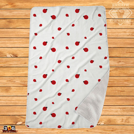 Одеяло Шерпа Полар Калинки