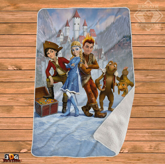 Одеяло Шерпа Полар  Ледена Кралица - Ice Queen