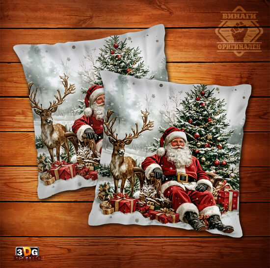 Възглавница Дядо Коледа 2 2025