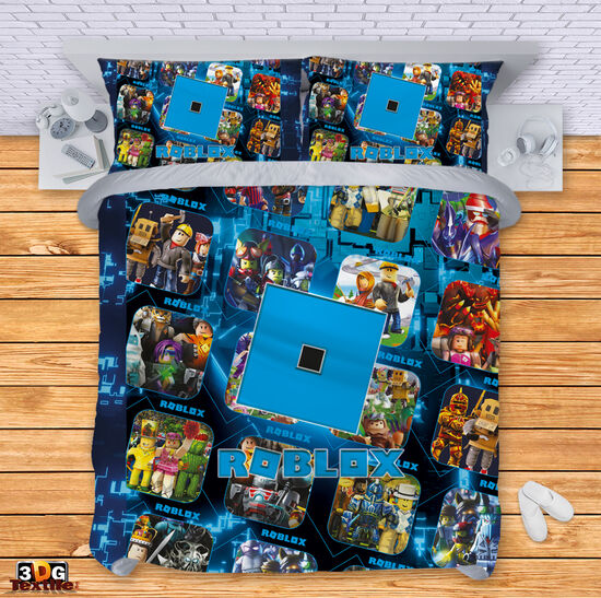 Модерен Спален сет с дигитален принт -  Roblox 1